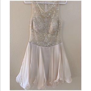 Champagne Cocktail Dress. Size L. From Poly USA by Neblon.